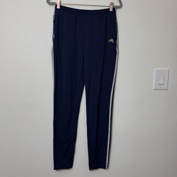 Tracksmith Running Men’s Joggers Pants Size M Blue Rabbit Logo Active Zip Leg - Picture 1 of 9
